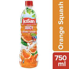 KISSAN SQUASH ORANG 750ML